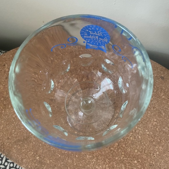 💙Pabst Blue Ribbon glass goblet - Picture 3 of 7